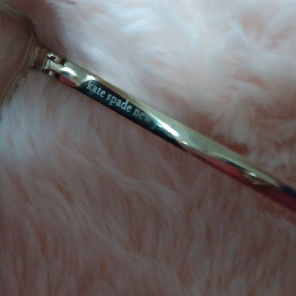 Kate Spade Transparent Gold Sunglasses - Picture 5 of 9